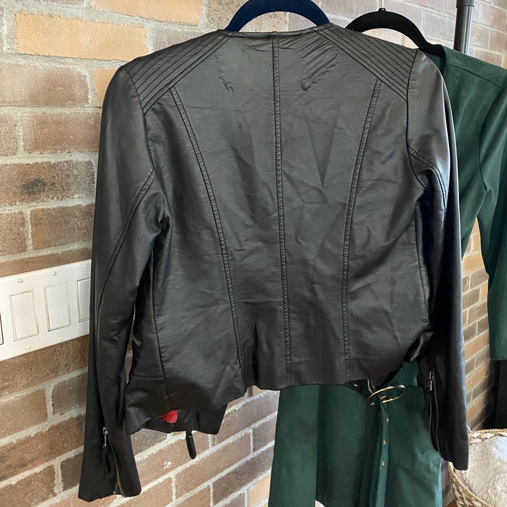 Faux Leather Jacket - Picture 4 of 5